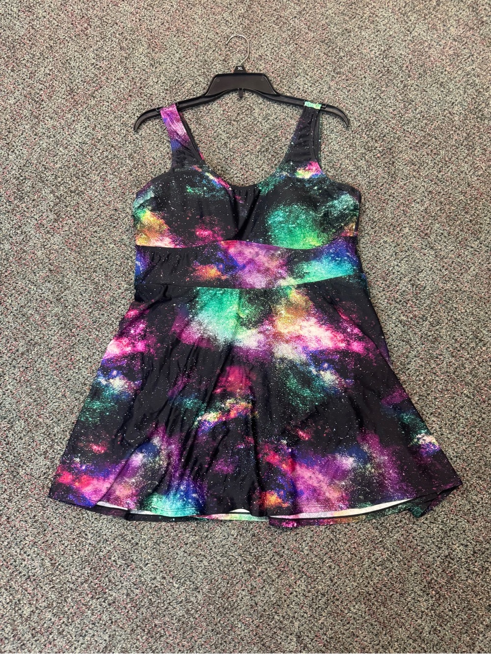 Torrid Wireless Long Length Scoop Swim Dress With Brief Size 2 - Picture 7 of 12